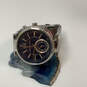 Designer Michael Kors Silver-Tone Round Stainless Steel Analog Wristwatch image number 1