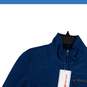 NWT Marmot Mens Drop Line Blue Fleece Mock Neck Long Sleeve Full Zip Jacket Sz S image number 3