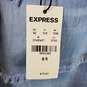 Express Women Sky Blue High Rise Pants Sz 8R NWT image number 5