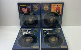 Framed 7" Records - Elvis Presley RIAA Certified Platinum Record Collectible