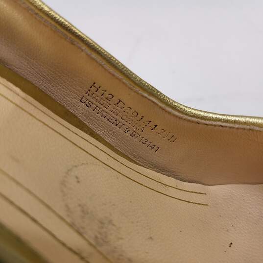 Cole Haan Chelsea Sequin Platform Heels Gold 7.5 image number 7