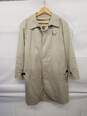 Burberry London Beige Trench Coat & Removable Liner Men's Size 52R image number 1