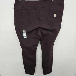 Carhartt Purple Fitted Pull On Pants alternative image