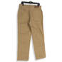 Mens Khaki Denim Medium Wash 5 Pocket Design Straight Leg Jeans Size 32x30 image number 4