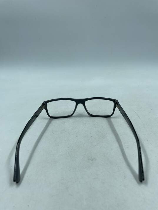 Emporio Armani Black Rectangle Eyeglasses image number 3