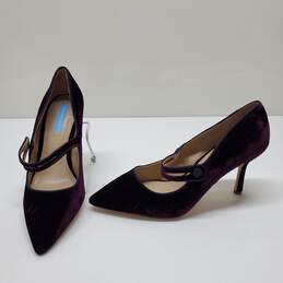 Draper James Women's Ruby Bordo Heels Size 9