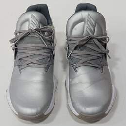 Adidas Harden Vol. 4 Silver Sneakers Men's Size 11.5