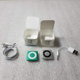 #1 Lot of Two Apple  iPod shuffle 4th Gen (Late 2012)