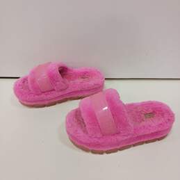 Ugg Fluffita Women's Pink Platform Sandals Size 9 alternative image
