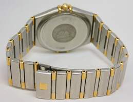 Omega Constellation 18k Gold Acc. Sapphire Crystal Swiss Men's Watch alternative image