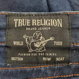 True Religion Women Blue Skinny Jeans Sz 28
