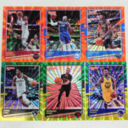 2020-21 Dunryss Basketball Orange/Green/ Yellow Laser Cards Westbrook
