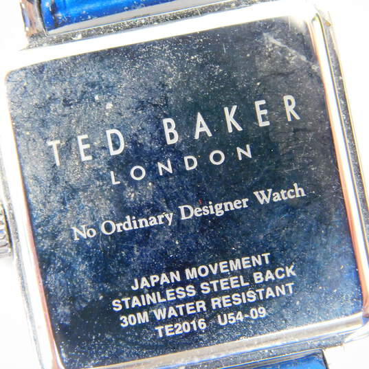 Ted Baker London TE2016 U54-09 Leather Band Women's Analog Watch 31.5g image number 5