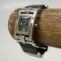 Designer Fossil Silver Tone Square Dial Adjustable Strap Analog Wristwatch image number 1