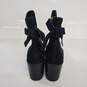 Ugg Australia Fraise Whipstitch Black Suede Boots Size 10 image number 4