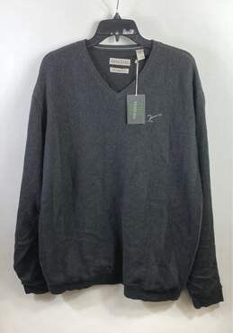 Tehama Men Gray Pullover Sweatshirt XXL