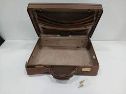 Vintage Hartmann Belting Leather Attache Case w/Keys