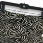 NWT Karen Kane Womens Black White Animal Print Straight & Pencil Skirt Size M image number 3