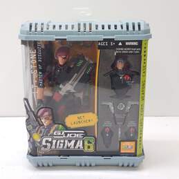 2005 Hasbro G.I. Joe Sigma 6 (LT. Stone) Action Figure (Sealed)