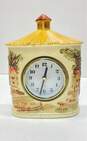 Sears Roebuck and Co. Vintage Ceramic Kitchen Wall Clock Country Motif image number 9