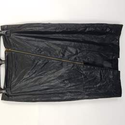 Bobbi Rocco Women Black Pleather Skirt S NWT alternative image
