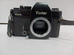 Vivitar 400/SL 35mm SLR Film Camera with Two Lenses alternative image