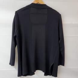 Misook Petite Black Open Front Cardigan Sweater Women's M alternative image