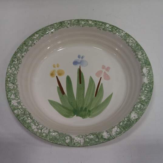 Mayking Creek Pottery Hand Painted Pie Plate image number 1