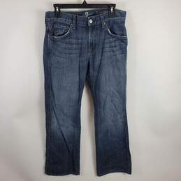 For All 7 Mankind Men Blue Jeans Sz 31