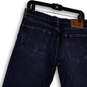 Mens Blue Denim Medium Wash Pockets Stretch Straight Leg Jeans Size 32/32 image number 2