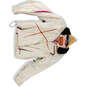 Womens White Long Sleeve Collared Pockets Full-Zip Ski Jacket Size 12 image number 1