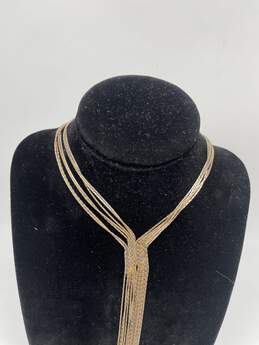Set Of 3 Womens Gold Tone Necklace Bracelet & Earrings 66.6g JEW24117V-A alternative image