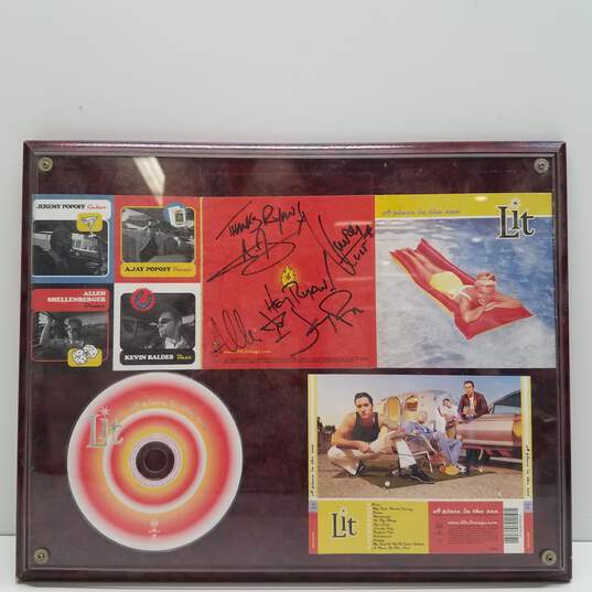Band Signed Lit CD- A Place in The Sun image number 3