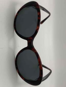 Womens Orchid Me Brown Frame Full Rim Oval Shaped Sunglasses J-0545543-J-01