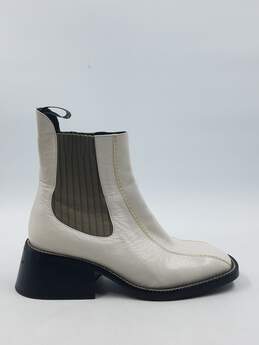Authentic Chloé White Chelsea Boots W 6