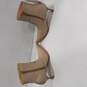Women's Croc Embossed Tan Boots Sz 5.5 IOB image number 3
