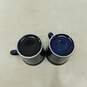 VTG Fiestaware Cobalt Blue Ring Handle Coffee Mugs Set of 4 image number 4