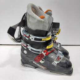 Salomon Black & Gray Ski Boots Size Mondopoint 27