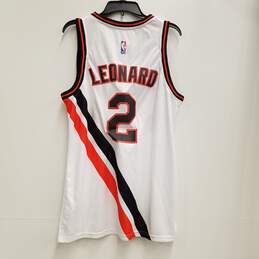Nike Buffalo Braves/L.A. Clippers Leonard #2 White Jersey Sz. L alternative image
