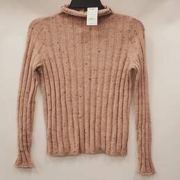 Madewell  Women Mauve Turtleneck Sweater XXS NWT
