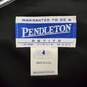 Pendleton Dark Gray Wool Lined Vest WM Size 4 image number 3