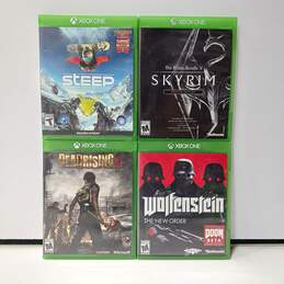 Bundle of 4 Assorted Microsoft Xbox One Video Games