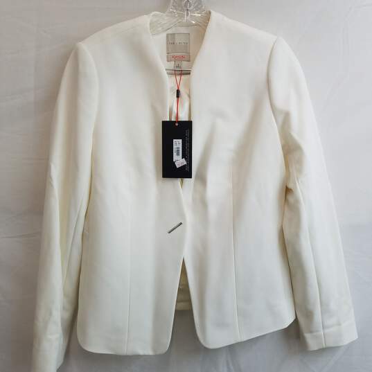 The Limited cream scandal suit blazer women's S tags image number 1