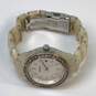 Designer Fossil ES-2670 Rhinestone Analog White Dial Quartz Wristwatch image number 2
