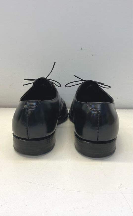 Bostonian Black Lace Up Oxford Dress Shoe Men 10.5 image number 4