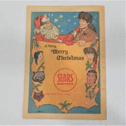 Golden Age 1955 Davy Crockett Christmas Book Sears Promo Comic alternative image