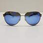 AUTHENTICATED TORY BURCH TY6051 BLUE GRADIENT AVIATORS SIZE 60x14 image number 3