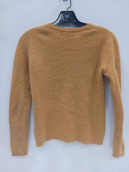Tahari Women's Yellow Cashmere Sweater Size XS alternative image
