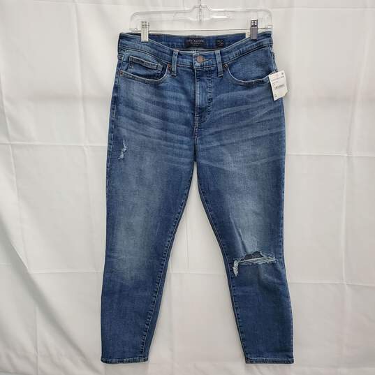 NWT Lucky Brand Los Angeles WM's Mid-Rise Skinny Blue Jeans Size 10/30 image number 1