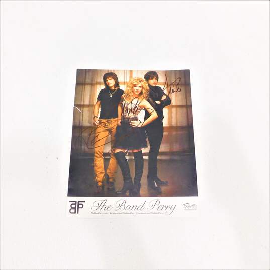 The Band Perry Band Signed Autographed Photograph Print image number 1